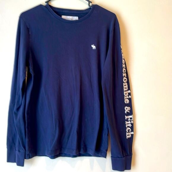 Abercrombie & Fitch Other - Abercrombie & Fitch Long Sleeve Blue T-Shirt Size Small